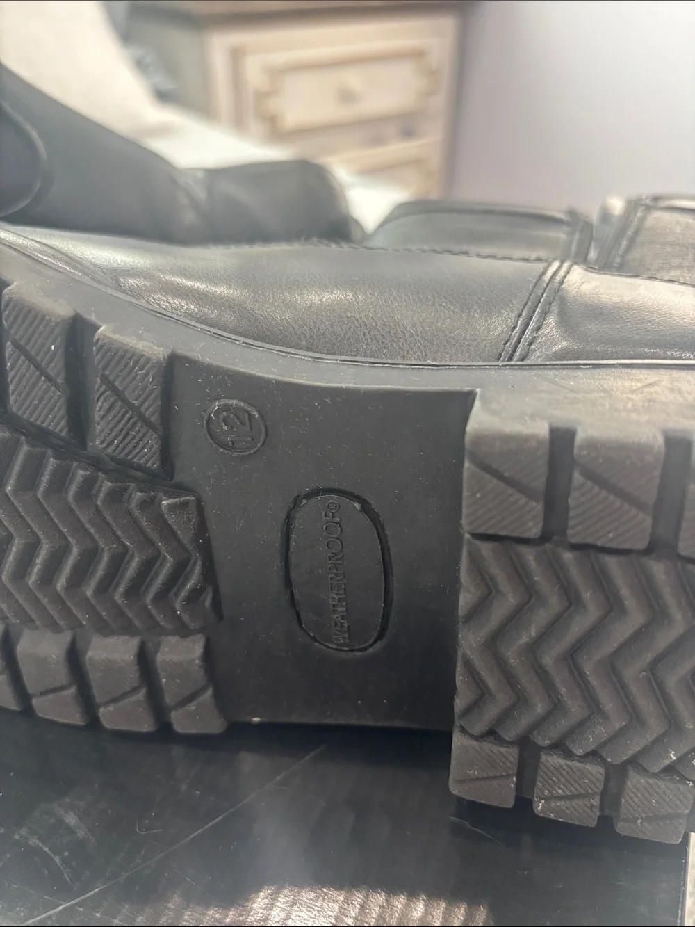 Weatherproof Black Men's Rain & Snow Boots